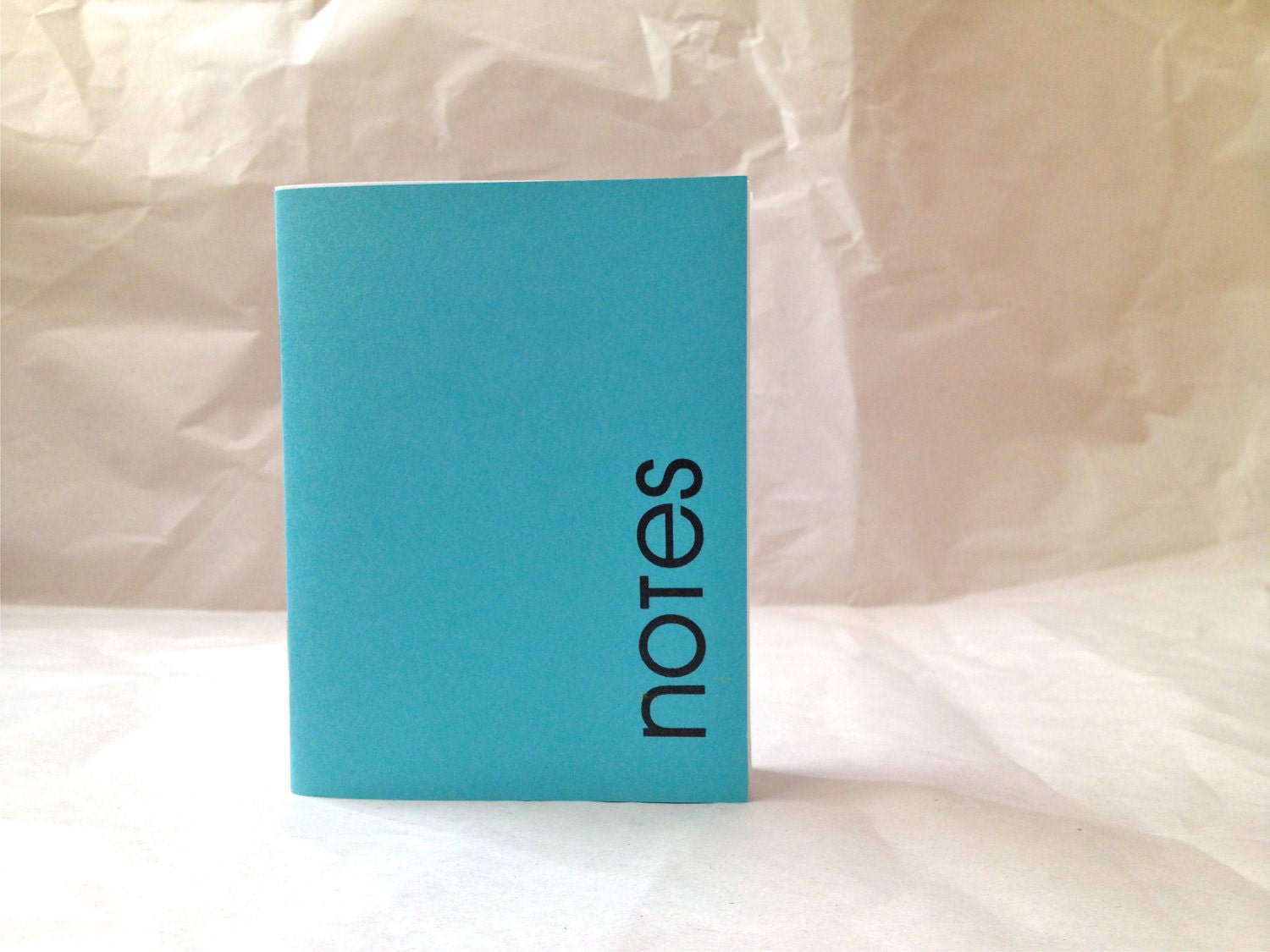 Turquoise A6 Notebook - Recycled Paper