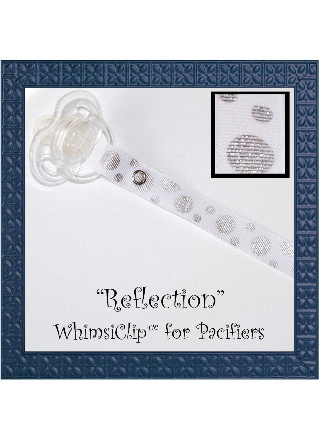 REFLECTION WhimsiClip for Pacifiers