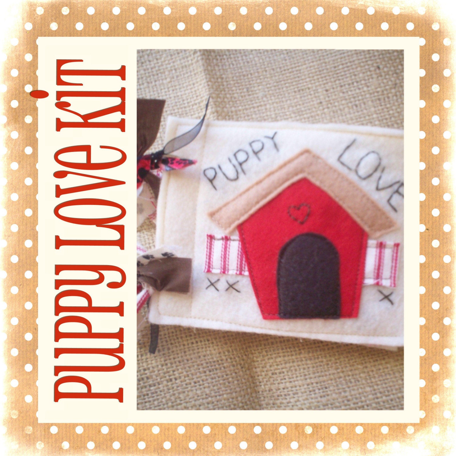 KIT for Puppy Love Quiet Book