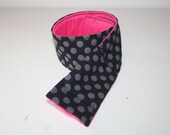 Digital Slr CAMERA Strap Cover Ta Dot Pink with Lens Cap Pocket XcessRize Designs
