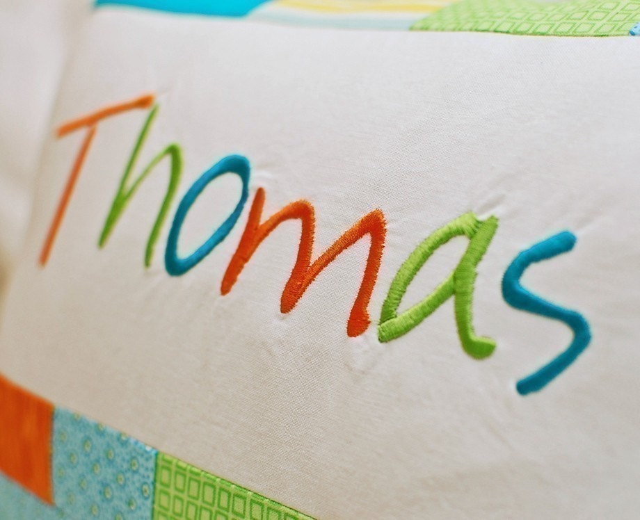 Taking Notes - Machine Embroidery Alphabet