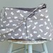 Hungry Hippo Bag, Hippopotamus Messenger Bag, Adjustable Strap, 3 Pockets, Key Fob