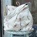 Dragonfly Bag Large Reversible Hobo Bag - - Tea Stained Dragonflies and Black Birds