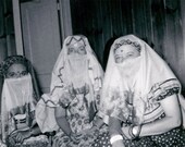 vintage photo Costume Women Harem Middle Eastern Gyspy Veil