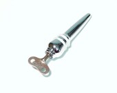 Wine Bottle Stopper - upcycled Vintage Clock Key