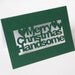 Papercut Greetings Card - Merry Christmas Handsome - Green