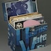 Elton John 7-inch Vinyl 45 Record Case - Handmade from Recycled Records - Madman Across the Water