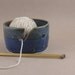 Reserved for aagontarz Stoneware Yarn Bowl, Shades of Blue v250