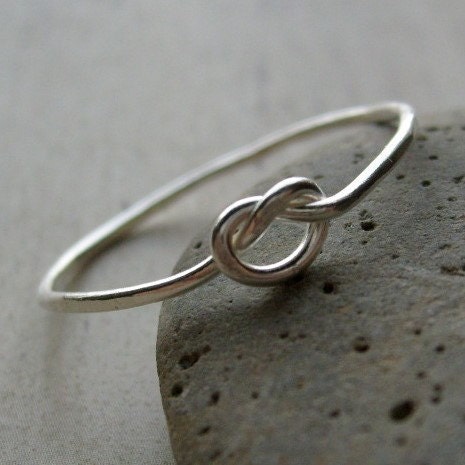 Love Knot Ring Fine Silver - LOVE ME KNOT