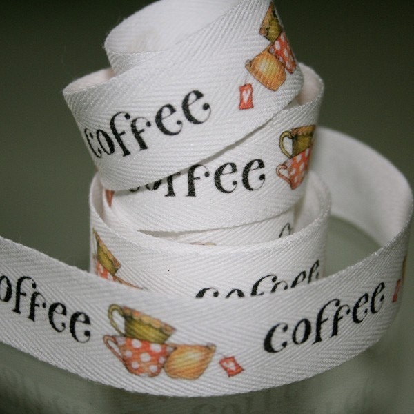 Coffee Cotton tape