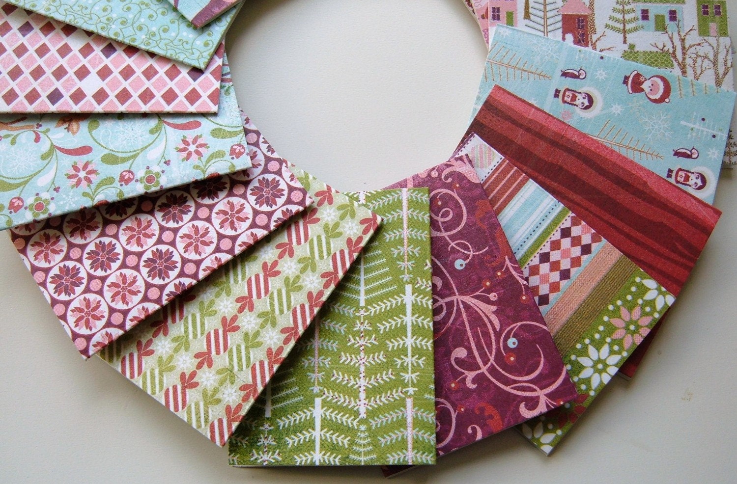 Mini Gift Tags / Note Cards - Set of 18