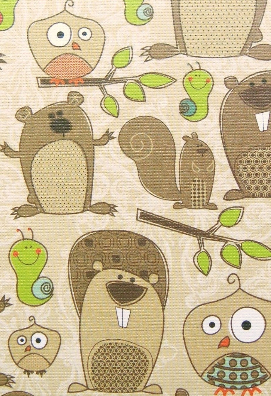 Owls and Beavers and Snails (Oh My) Notepad