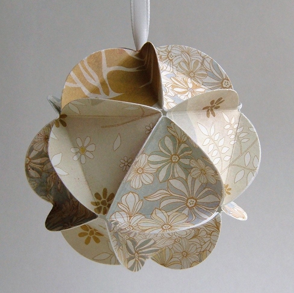 Paper Ball Ornament