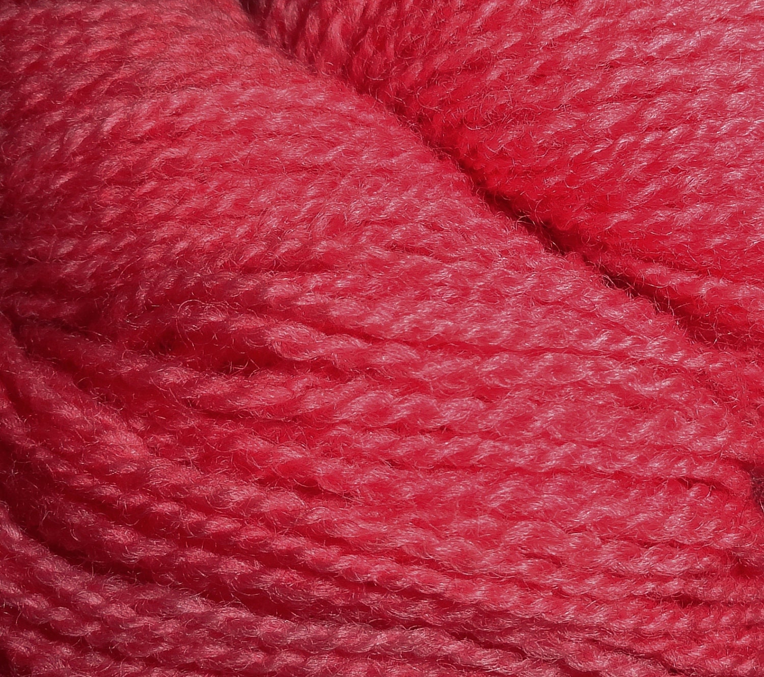 Mid Pink Handpainted Lace Weight Yarn - Merino Indie Dyed