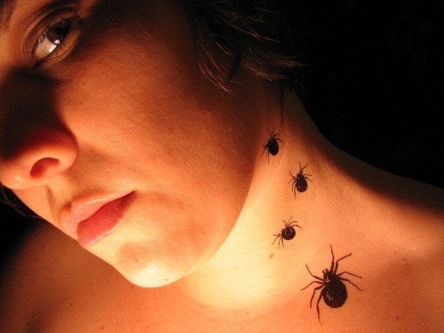 Spider Temporary Tattoos