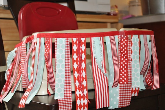 THE ORIGINAL Custom Ribbon High Chair Banner-you choose the color scheme