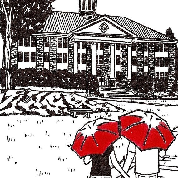 James Madison University Love gocco art print