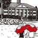 James Madison University Love gocco art print