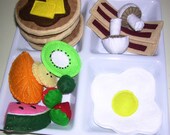Fun Felt Foods Custom Breakfast Deluxe- choose your own items