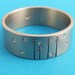 Wedding Band 14ct Gold and Diamond with Pine Trees