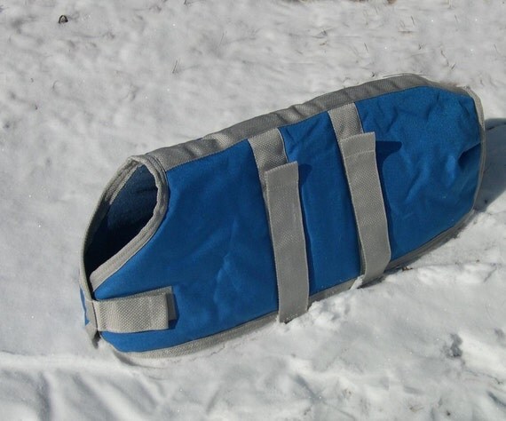 INSULATED WATERPROOF WINTER DOG COAT size 24 by COZYHORSE on Etsy