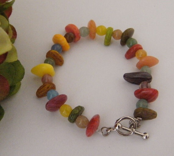 Mariposa Garden Beaded bracelet