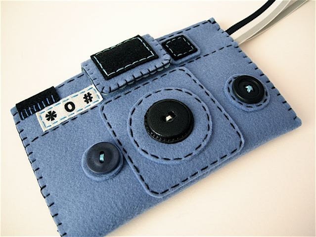 Camera Camera Case -HOLGY no.11 (lavender blue)