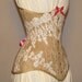 For Jennifer      Add Venise Lace Appliques to Your Electra Designs Corset Venice Bridal Wedding Burlesque Pinup Lolita Gothic Couture  OOAK Hand Stitched Upgrade