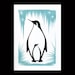 Penguin Gocco Print by Kerry Beary - 5x7 Limited Edition of 75