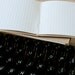 SALE 50% off Three Stitched Hand Stamped Jotters