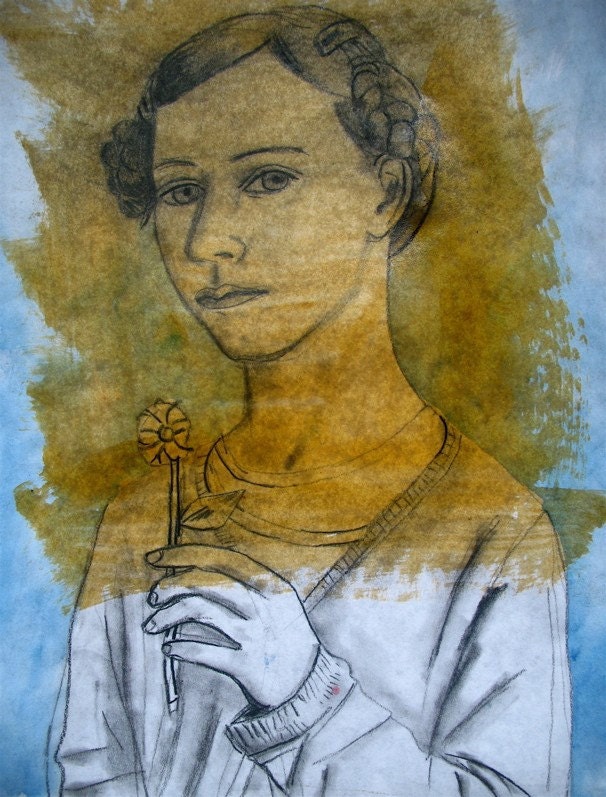 memory of a girl collage
