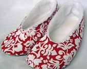 Women's Ballet Flat Sewing Pattern PDF. Sizes 5-11