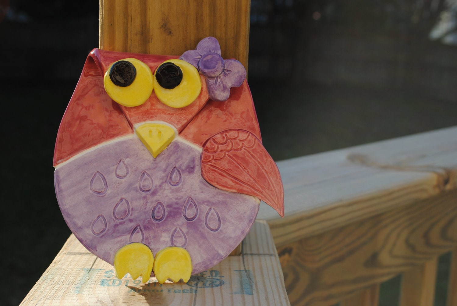 Little Girl Owl for Wall