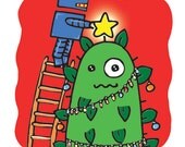 Christmas Plant - Greeting Card