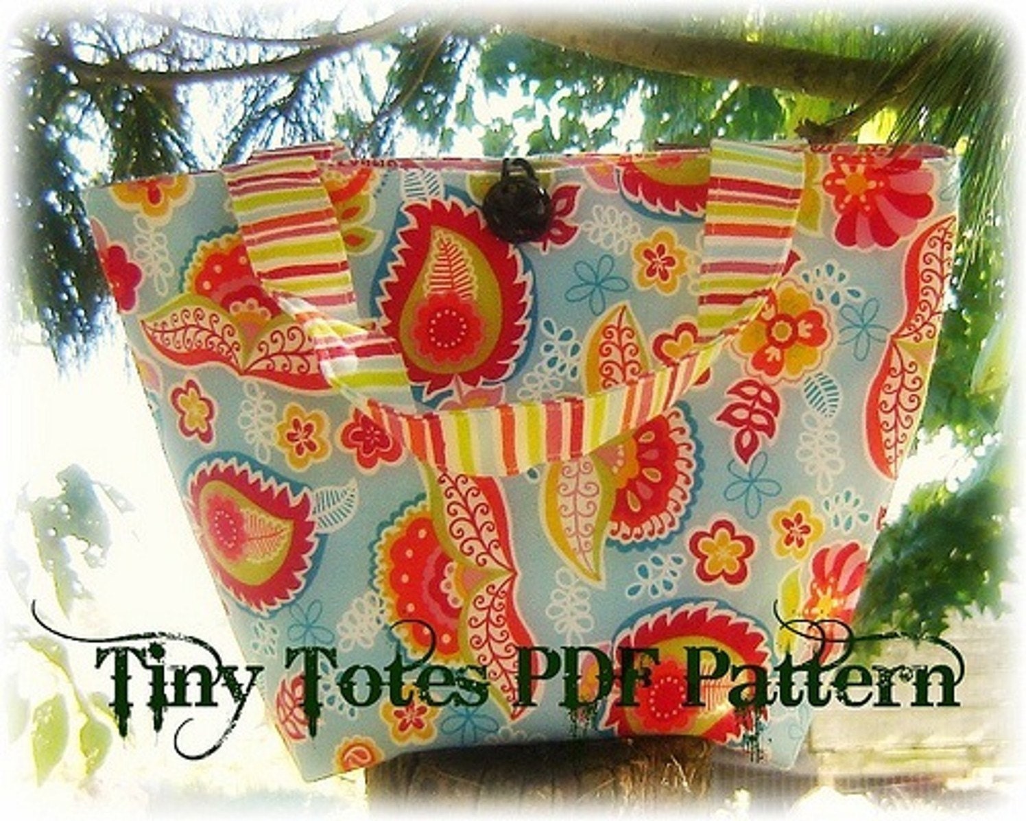 Tiny Tote PDF Pattern
