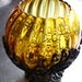 Green Glass and Iron Vase Centerpiece 1960s Spanish