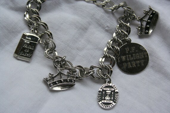 Items similar to Weight Loss Charm Bracelet on Etsy