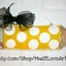 Teacher Appreciation Pencil Burlap Door Hanger Decoration HUGE - Polka Dots Back to School