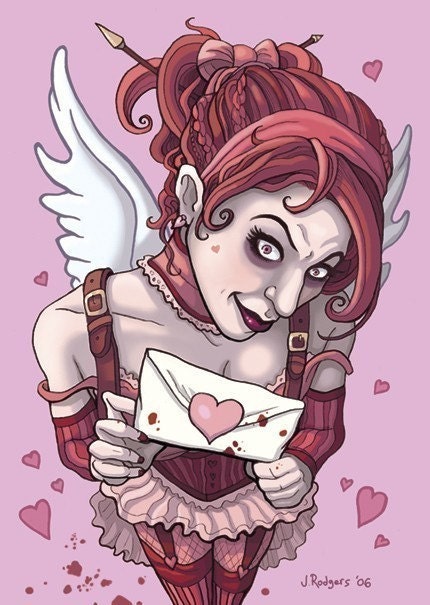 Valentines Day Cards Set of 5