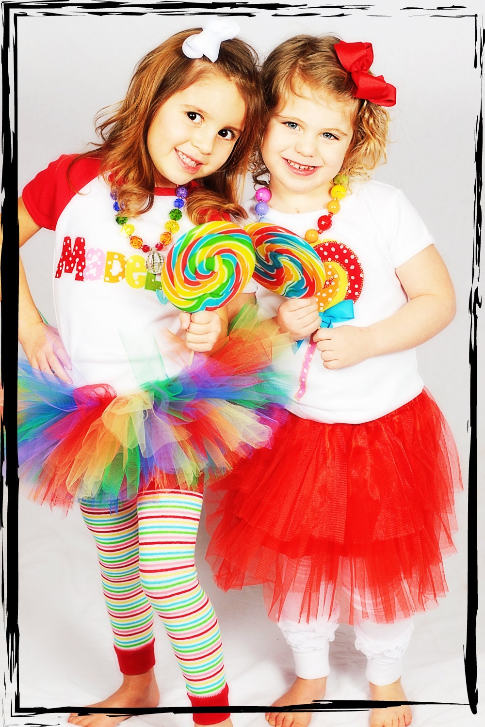 RAINBOW LOLLIPOP Onesie or T-Shirt