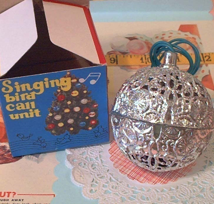 singing bird call unit christmas ornament by singing bird call unit christmas ornament by