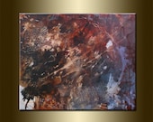 ORIGINAL abstract PAINTINGS modern ART,acrylic on canvas 21,3" x 25,6" x 0.7" in inches,with certificate of authenticity