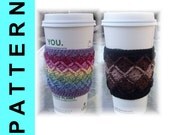Crochet Pattern - 2 Versions of Bavarian Crochet Thread Coffee Cozies
