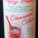 Cinnamon Cider HAPPY HANDS Goats Milk Honey HAND CREME for Knitters LARGEST 8-OZ
