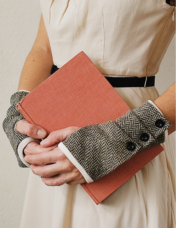Dalliance Gloves sewing e-pattern fingerless gloves sewing pdf pattern