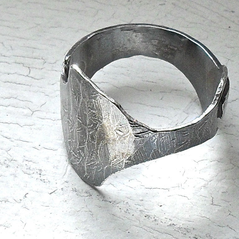 READY TO SHIP Sterling Silver Ring - Freeform