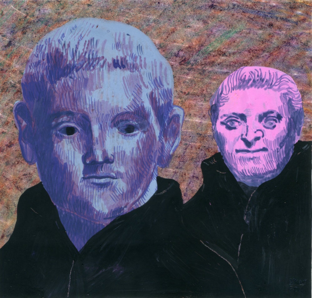 Creeping Terror (original drawing, 2011)