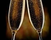 CHAMPAGNE KISSES Highly Scented 8 oz Pure Soy Candle Jar - SaLe