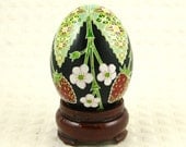 MADE TO ORDER -Mmm Strawberries  -A pysanky duck egg
