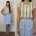 RESERVED Sherbet Striped Cap Sleeve Blouse
